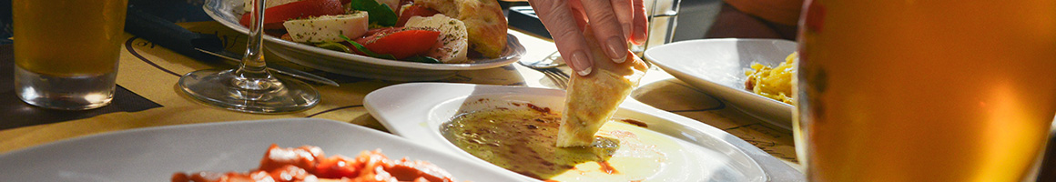 Eating Greek Mediterranean at Layalina Mediterranean Restaurant and Lounge restaurant in Denton, TX.